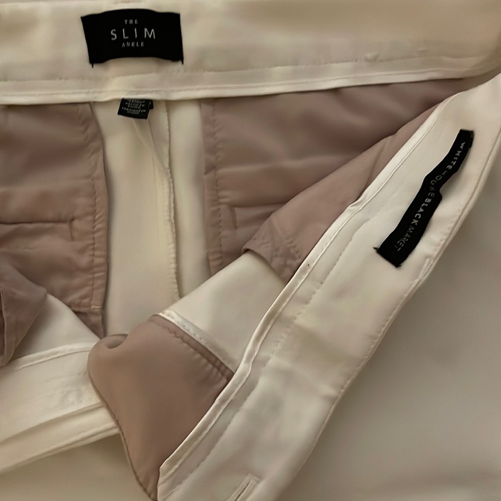 White House Black Market slim ankle pants (size 6)